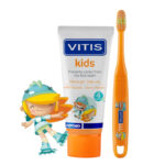 VITIS Kids Gel – gel dentar cu 1000 ppm fluor pentru copii, gust cireșe | DENTAID - imagine 2
