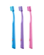 Curaprox Kids Trio Pack – set 3 periuțe ultra‑soft copii 4‑11 ani