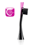 Curaprox Capete Perie Black is White Hydrosonic cu carbon - imagine 4