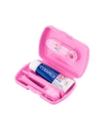 Set Travel Curaprox Kids - Set complet de Igienă orală pentru copii, Roz - imagine 3