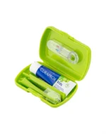 Set Travel Curaprox Kids - Set complet de Igienă orală pentru copii, Verde - imagine 3