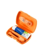 Set Travel Curaprox Kids - Set complet de Igienă orală pentru copii, Oranj - imagine 3