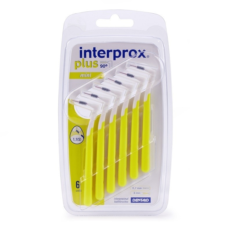 periuta-de-dinti-int-1.jpg Perii interdentare Interprox Plus 2G Mini 1,1 mm Dentaid - imagine 1